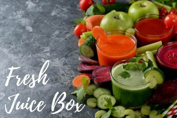 Fresh Vegetable & Fruit Juice Box w/ Recipes – FarmTasteⓇ